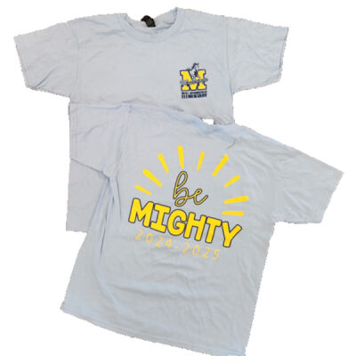 WSES-BeMighty-Blue-Youth-T-Shirt Thumbnail